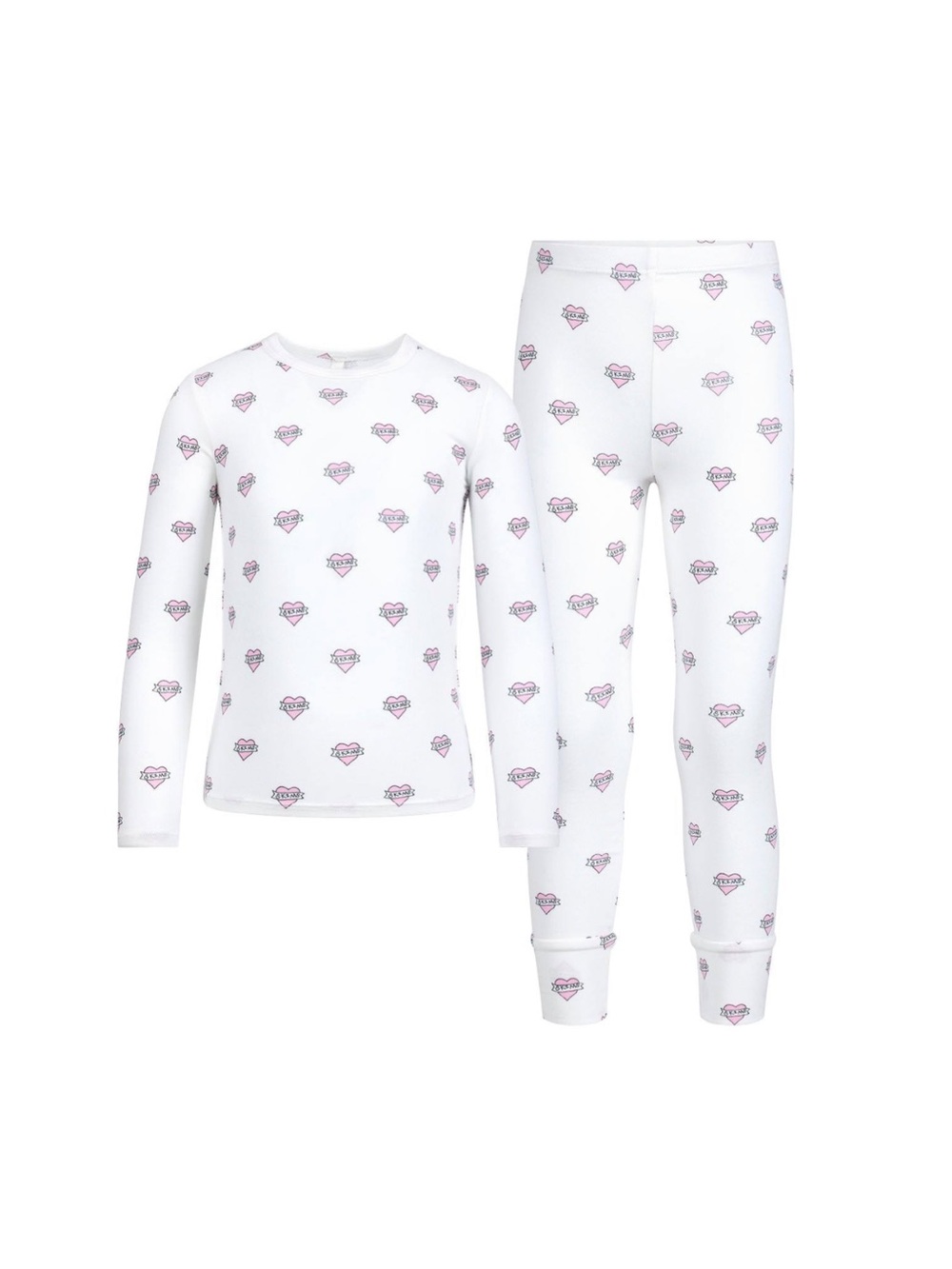 Skims Kids Sleep Set Marble Heart Banner - Picture 4 of 7